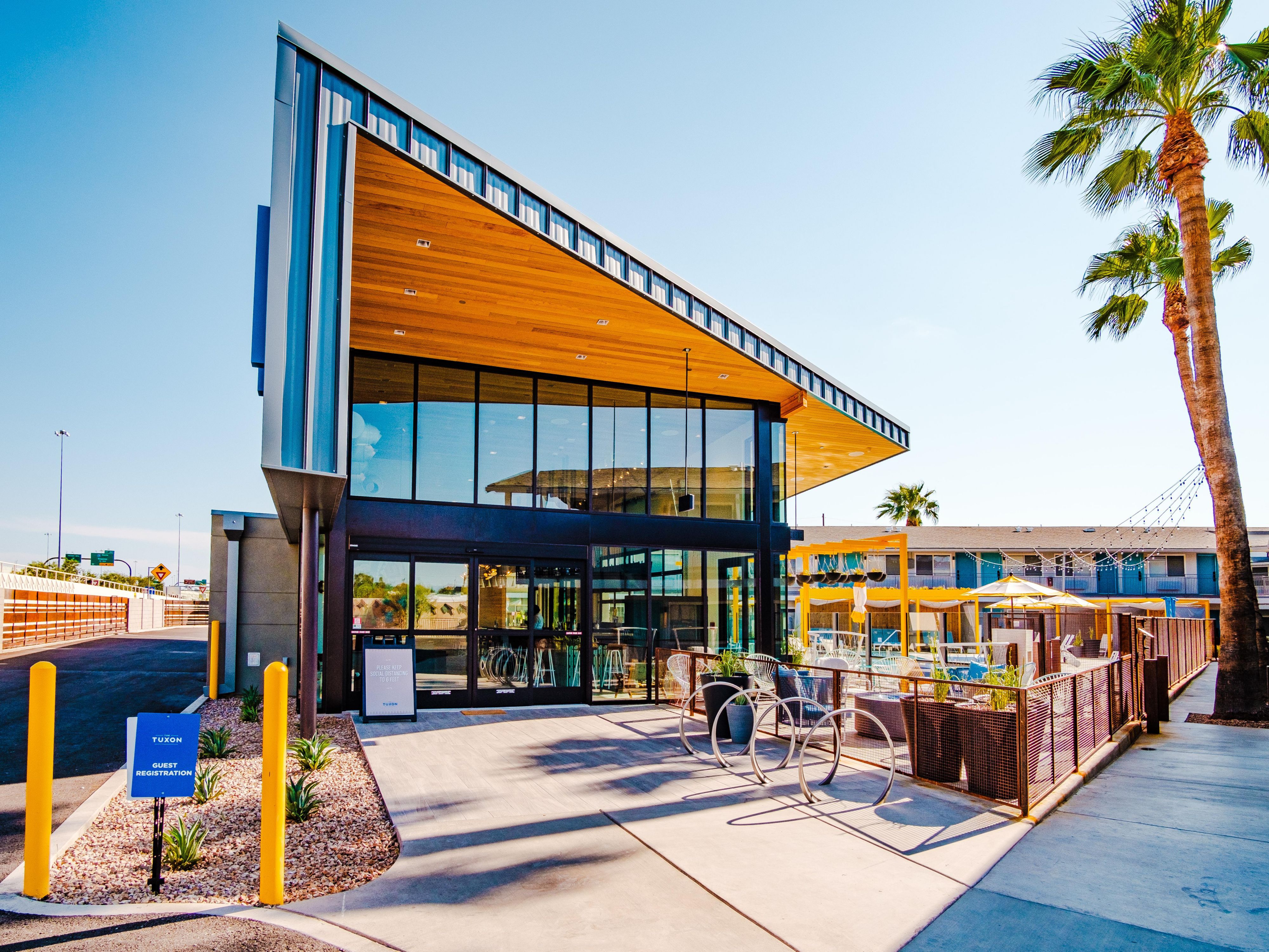 Basecamp for your next Tucson adventure. Whether you're hiking in Saguaro National Park, biking the Chuck Huckelberry Loop, or exploring Mission Garden and Tumamoc Hill, The Tuxon keeps you close to the wild while walking distance from markets, shops, and streetcar stops.