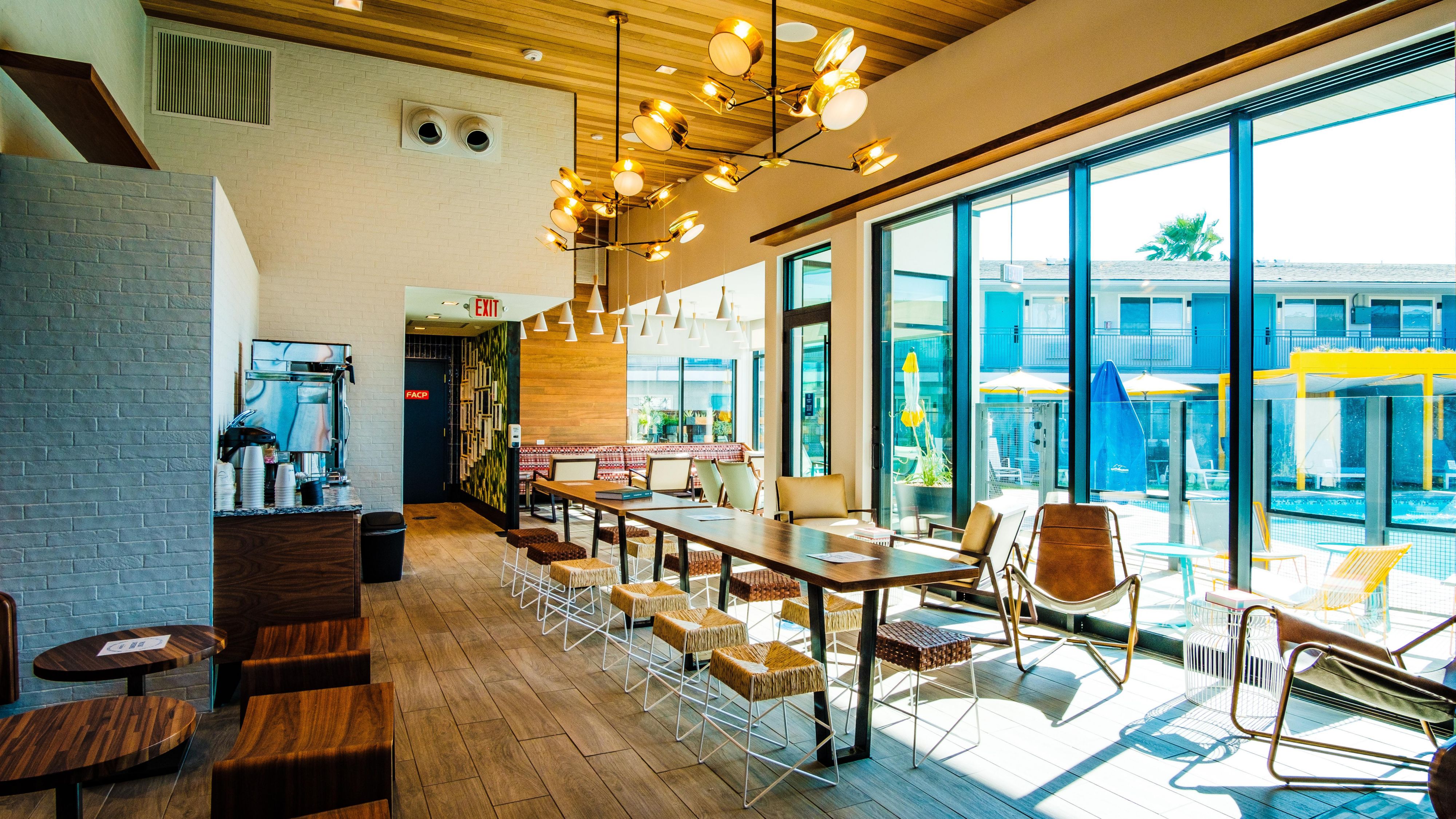 Plenty of seating that will perfectly accompany any meal.