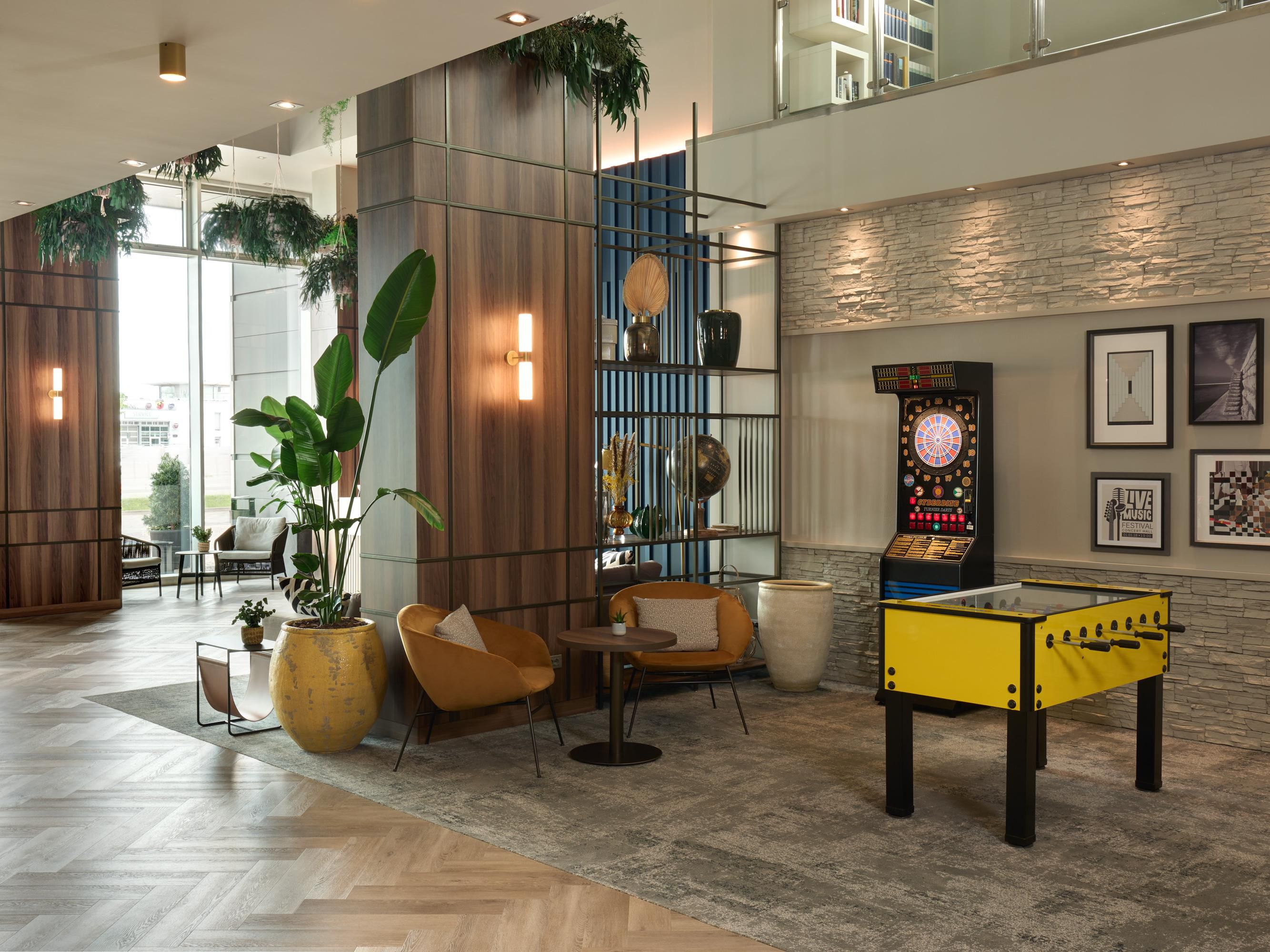 Bar and Gaming Area - hotel voco Venice Mestre - The Quid