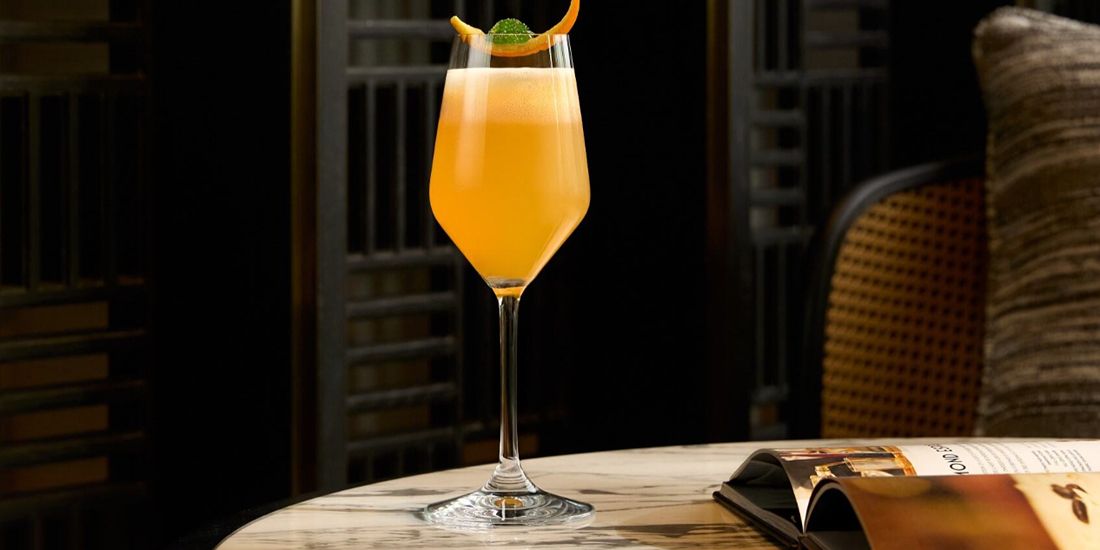 A vibrant handcrafted cocktail designed for relaxed evenings and elevated lounge experiences.