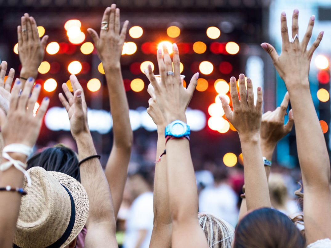 Outdoor concert