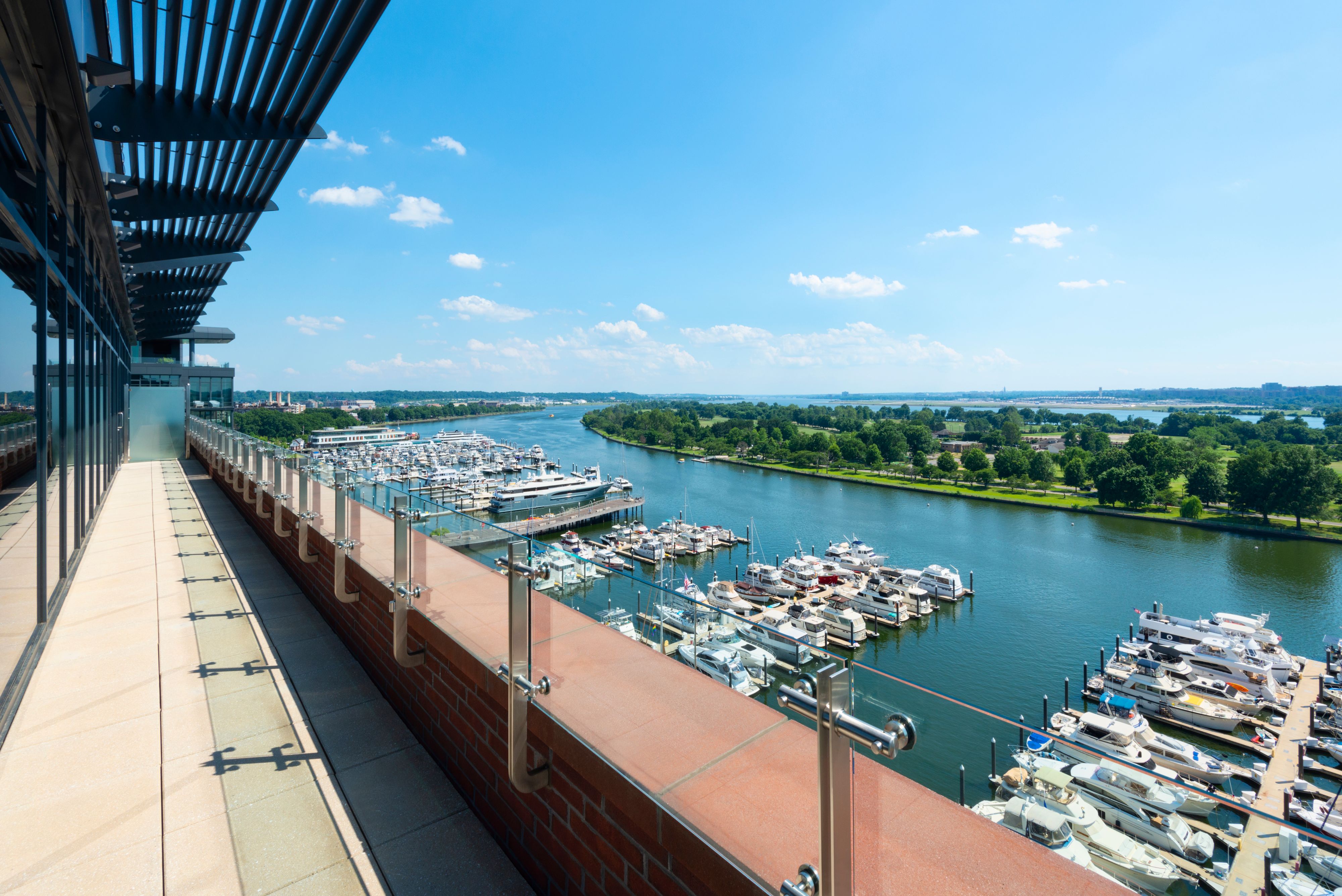 River view from IC Washington DC - The Wharf