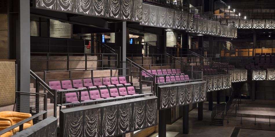 Balcony seating at The Anthem.