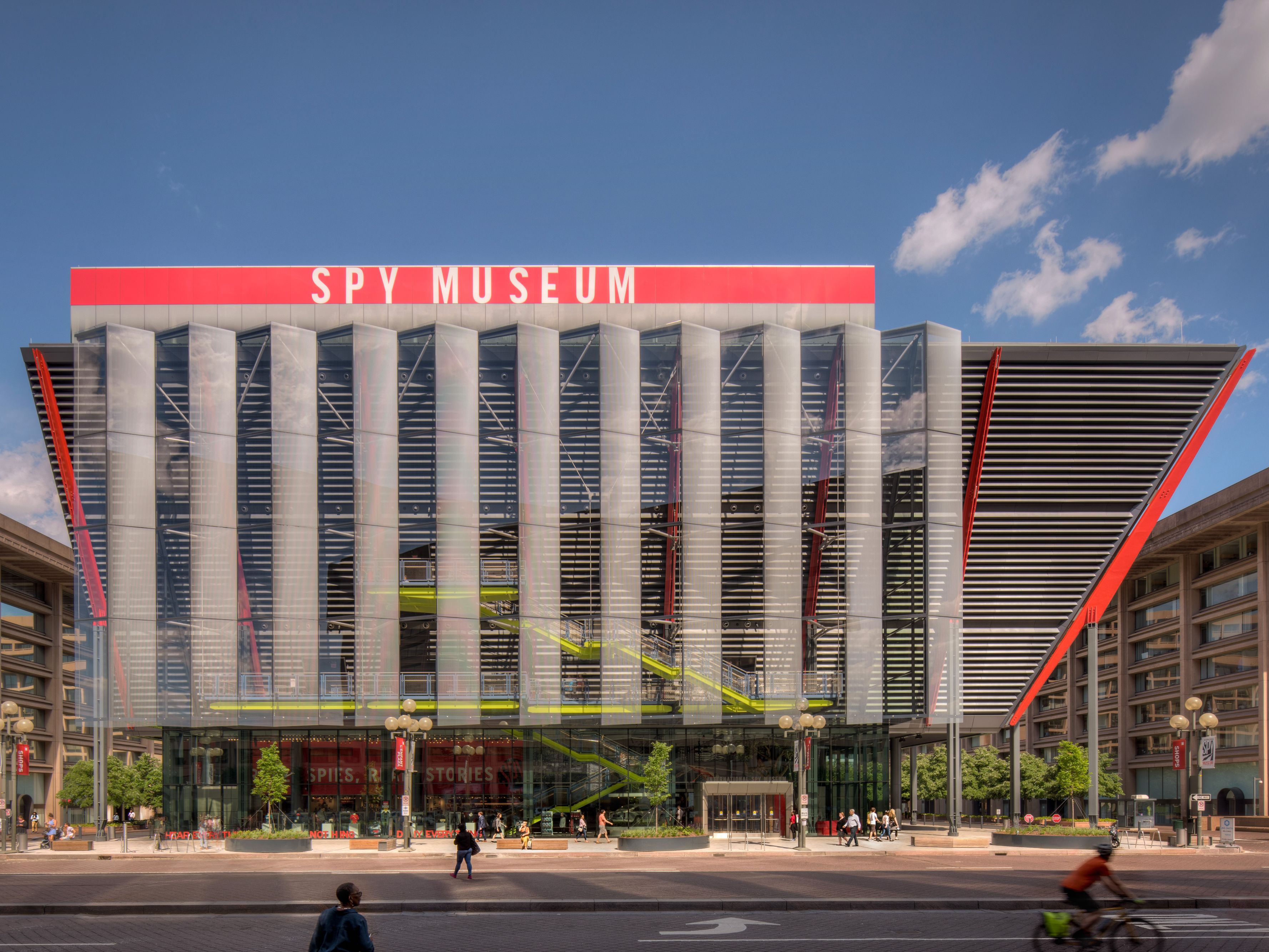 International Spy Museum exterior.
