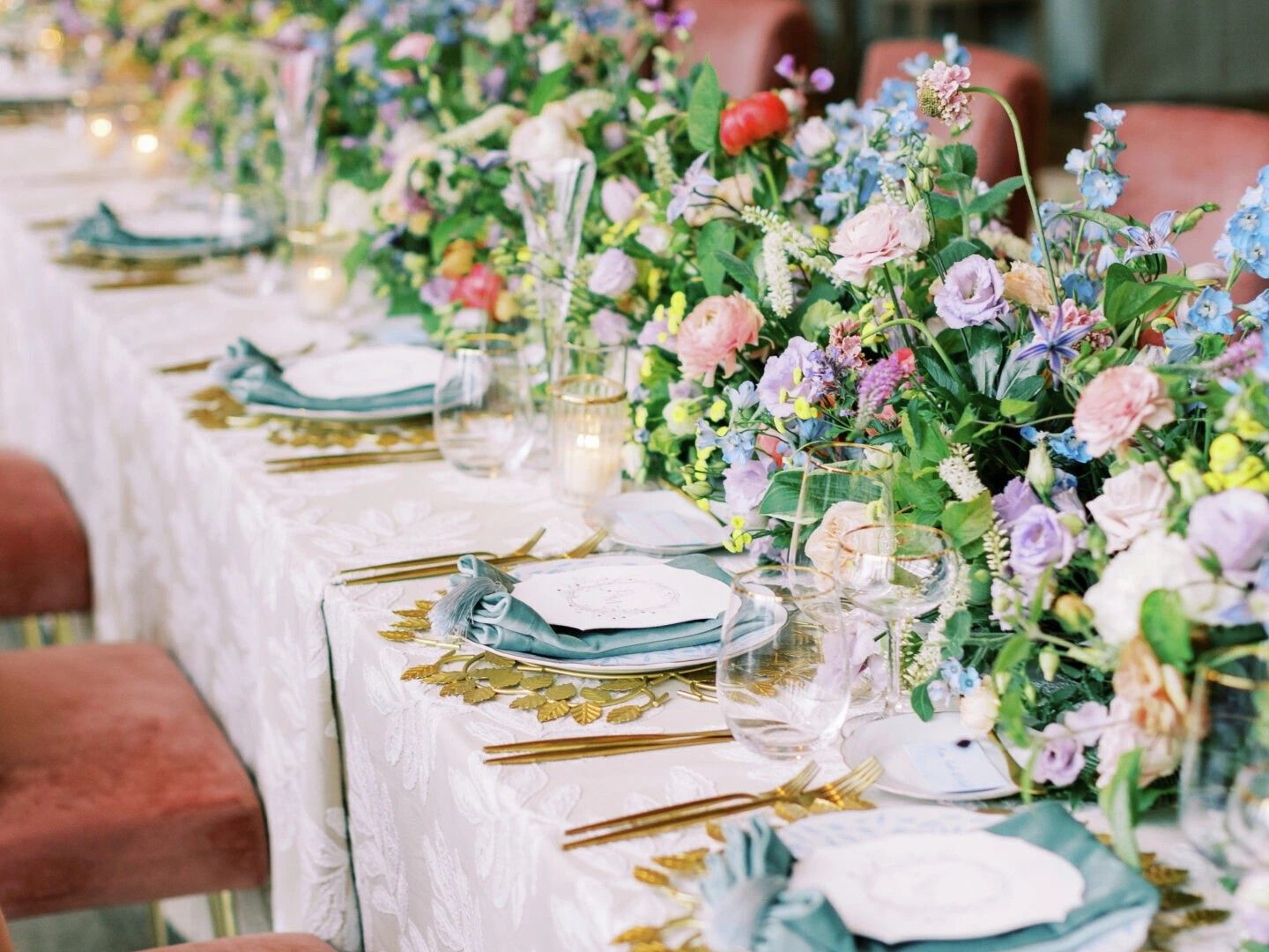 reception table