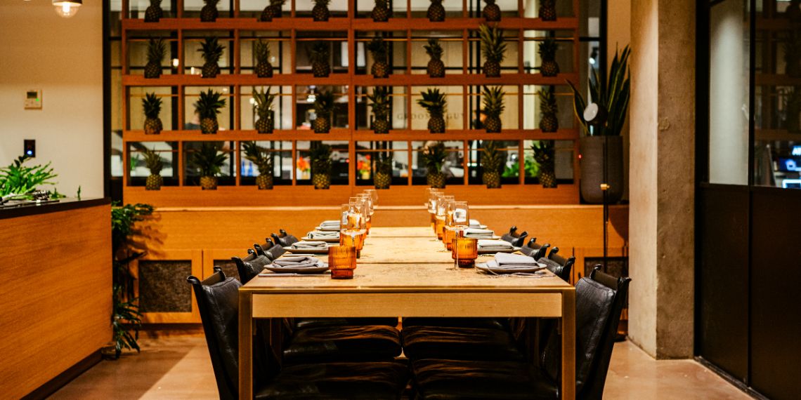 Experience our private dining room in Mercy Me