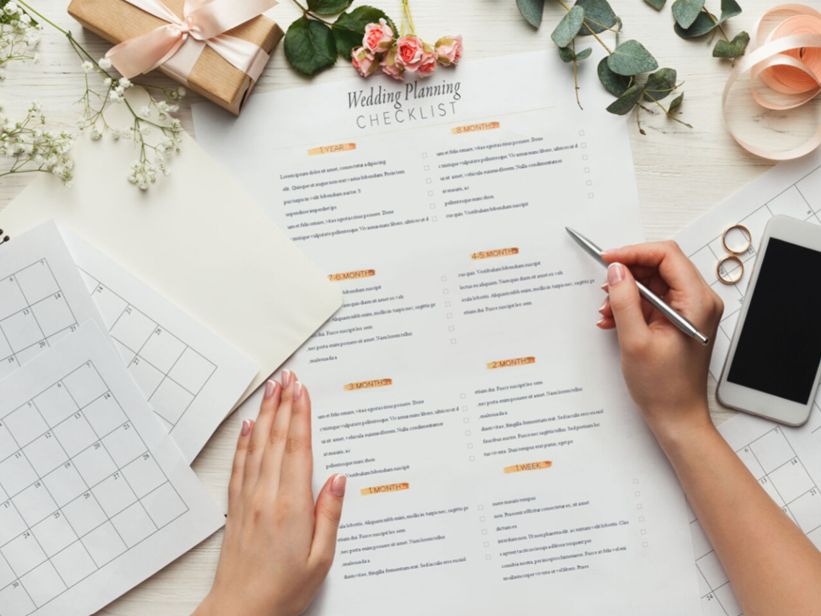 Wedding menu