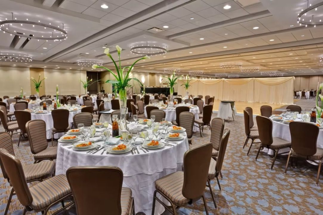 Event space designed to accommodate weddings