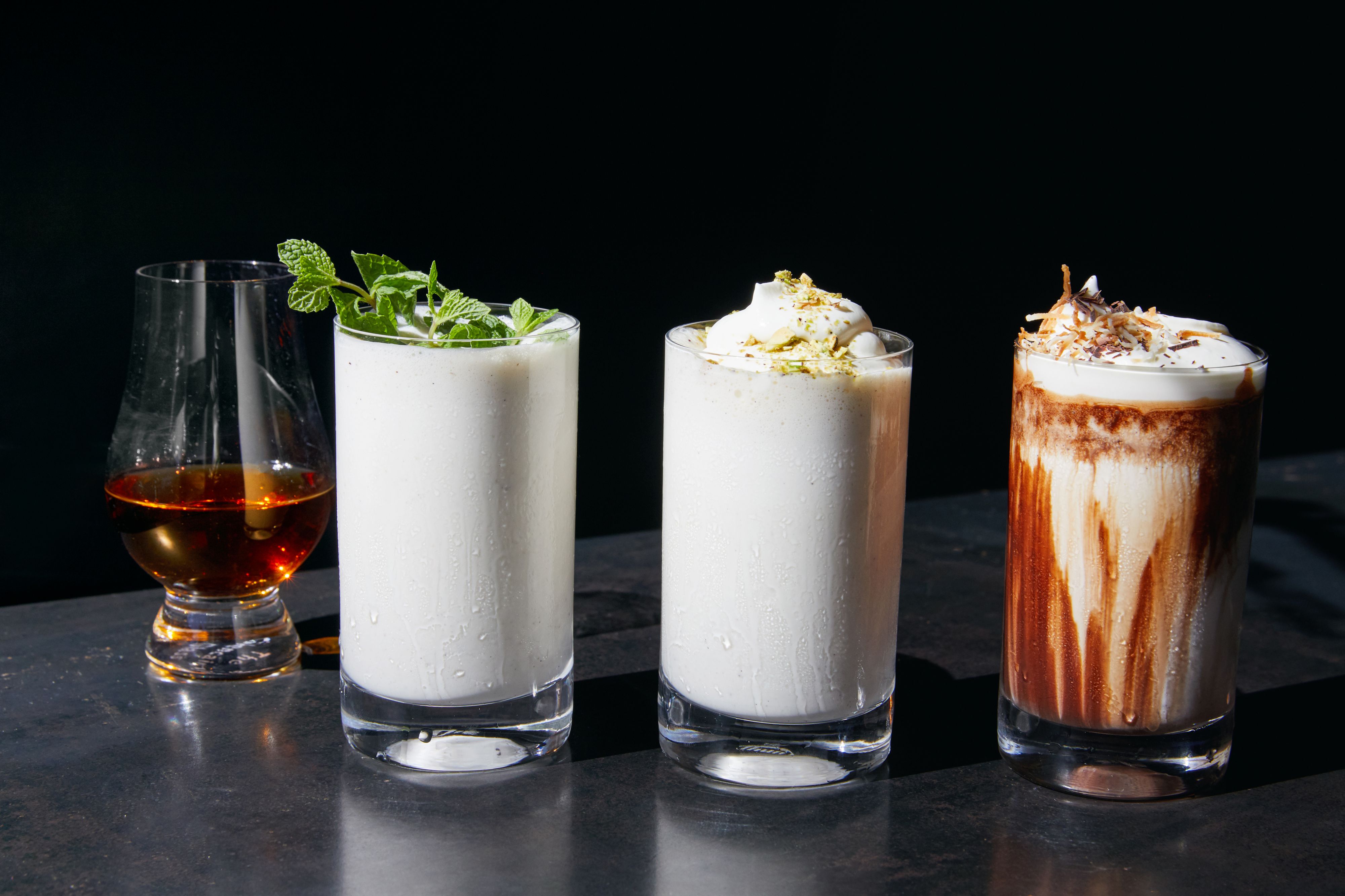 holiday frozen cocktails