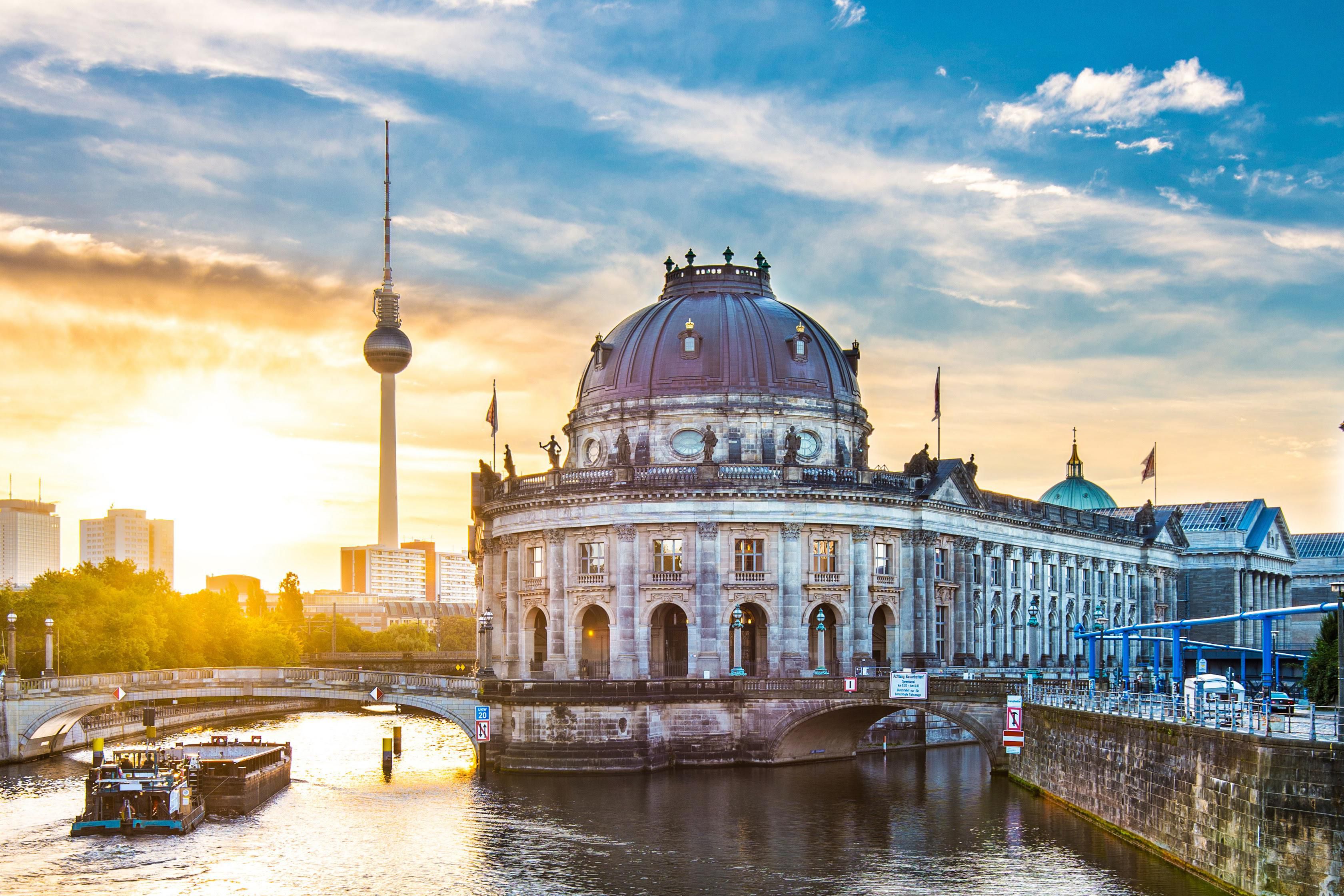 View of downtown Berlin, Germany 