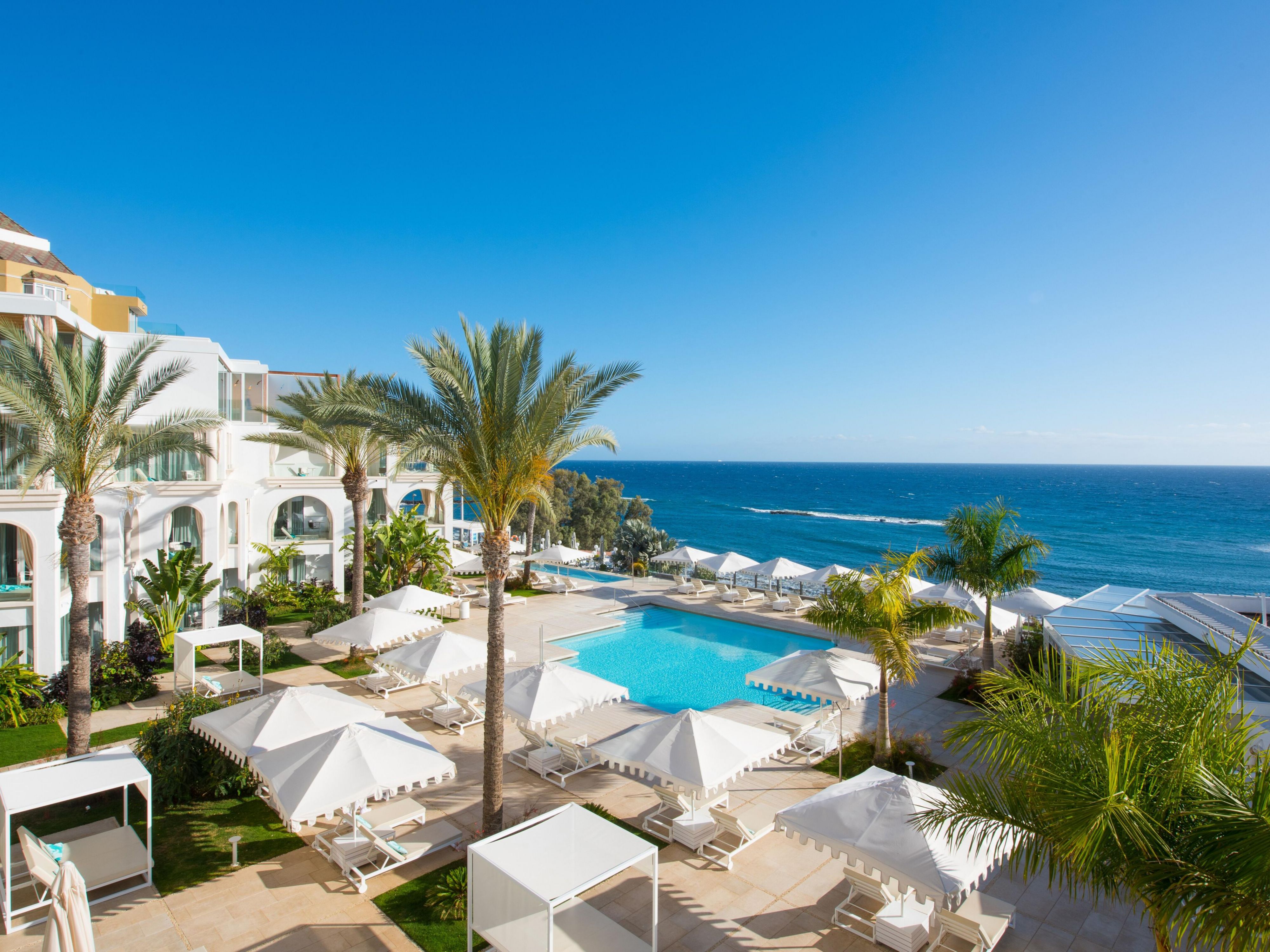 View of resort and beach