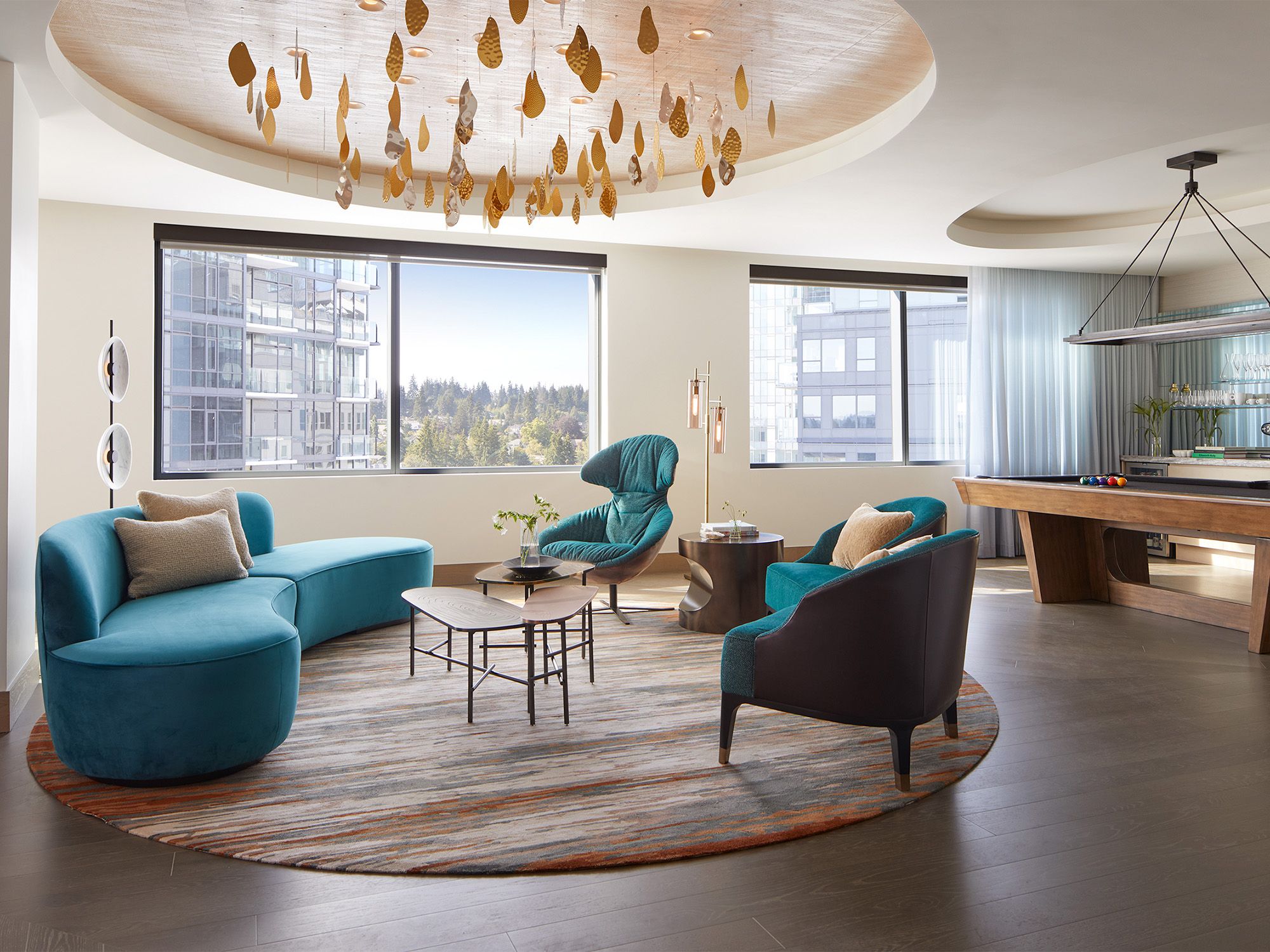 Intercontinental Seattle Bellevue Living Room