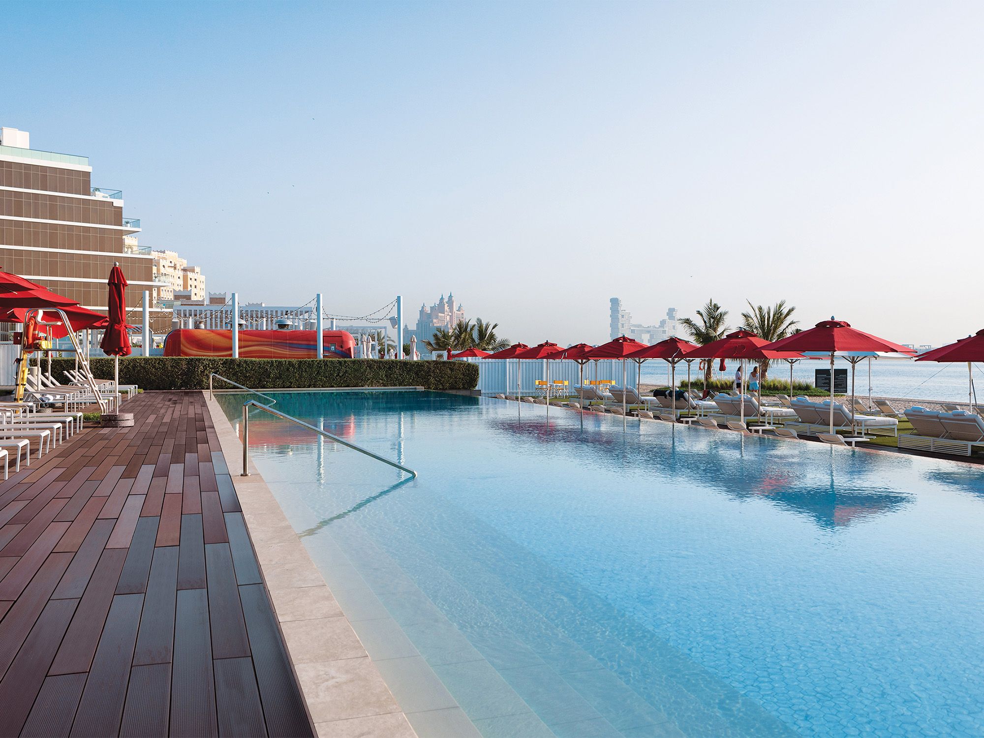 Vignette Collection Th8 Palm Dubai Beach Resort Pool